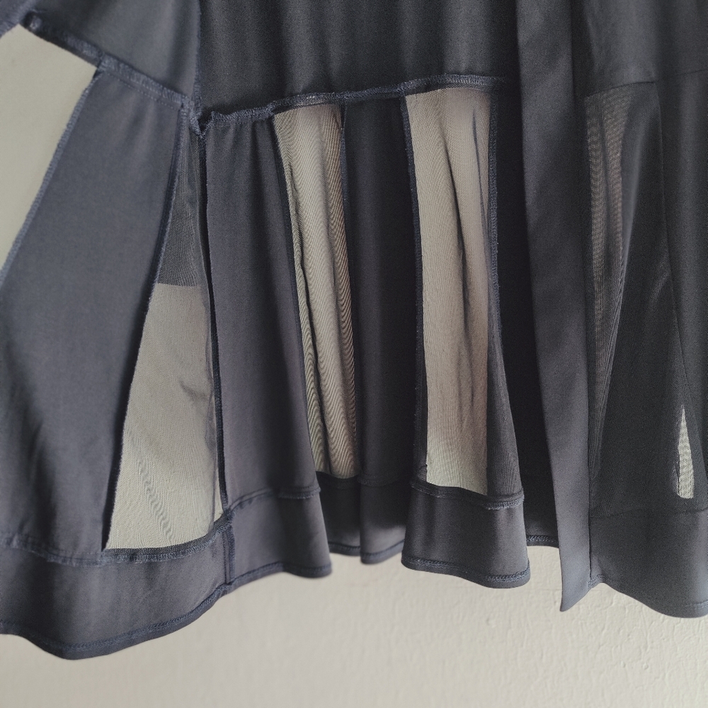 Blue Sheer Open Front Cardigan ๐๐๐ - Picture 3 of 4